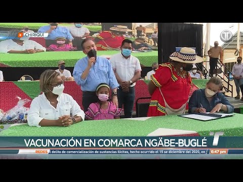 Firman acuerdo de Estado sobre vacunación contra COVID-19 en la Comarca Ngäbe Buglé