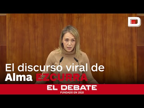El discurso viral de Alma Ezcurra que puso en pie al PP en la Asamblea y la ha catapultado a Europa