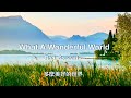 What a wonderful world ?] Lyrics?^h??n???@?  Rod Stewart ??P?v??