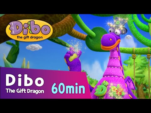 [Dibo The Gift Dragon] Funny episode 23 | 60min Play | The Singing UmbrellasㅣOCON