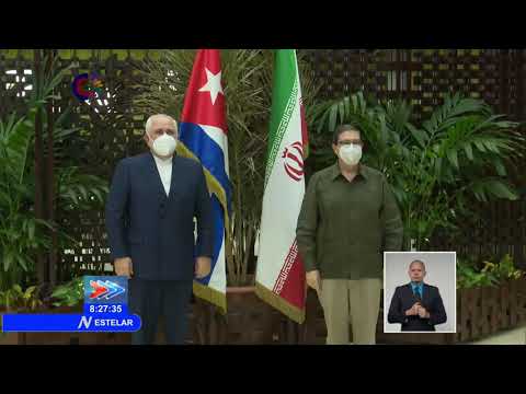 Canciller de Cuba intercambia con su homólogo de Irán