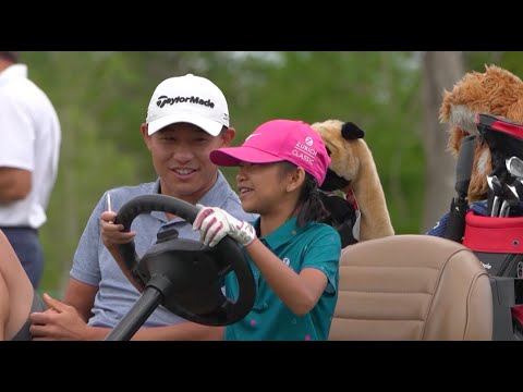 Golf 🏑Morikawa, Rose and Horschel surprise First Tee students at Zurich Classic