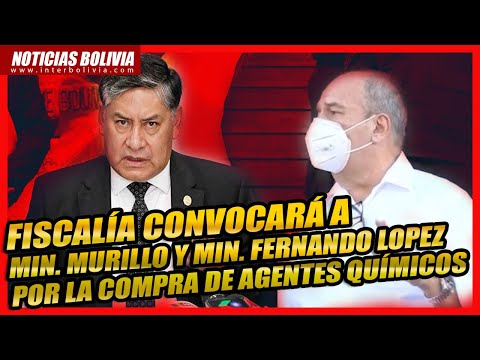 ? Fiscalía convoca a ministros Murillo y López por el caso gases lacrimógenos ?