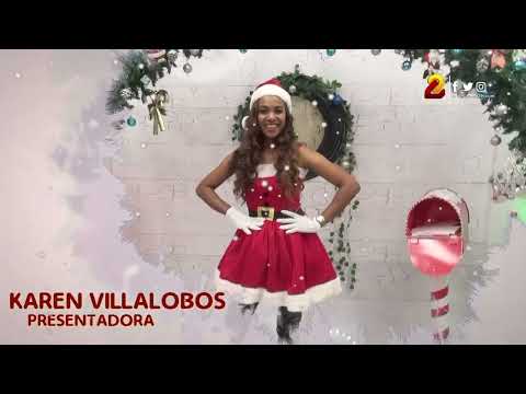 La bella Karen Villalobos les desea felices fiestas de navidad
