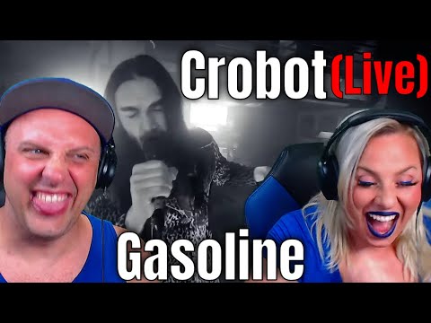 Reaction To Crobot - Gasoline | Machine Shop LIVE | (In The Studio Video) THE WOLF HUNTERZ REACTIONS