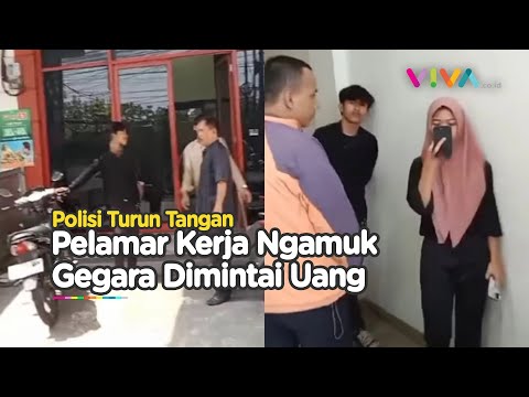 PANAS! Keributan Pecah Usai Pelamar Kerja vs Pihak Rekrutmen