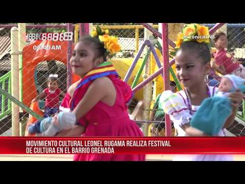 Nicaragua: Festival de Cultura en el barrio Grenada - Managua