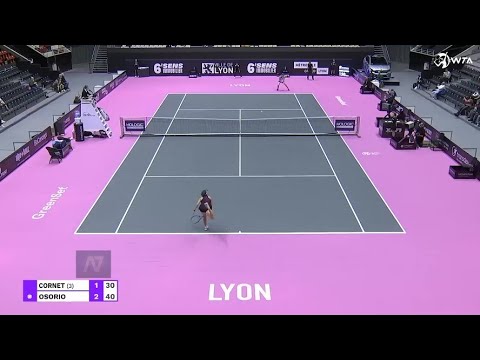 Alizé Cornet en el San Luis Open WTA 125