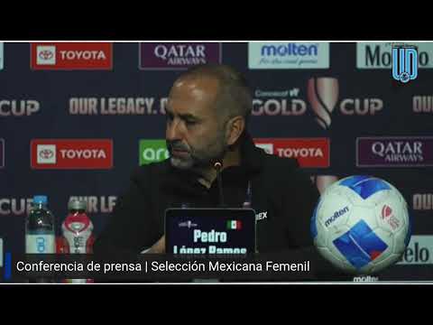 Pedro López - DT Selección Mexicana Femenil I Estados Unidos 0-2 México I Copa Oro W 2024