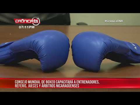 Réferis del CMB capacitarán a profesionales del boxeo en Nicaragua