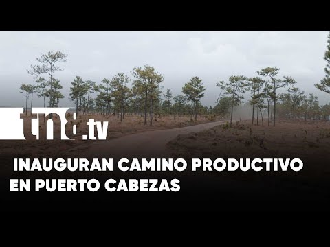 Gobierno municipal inauguró camino productivo en Puerto Cabezas - Nicaragua