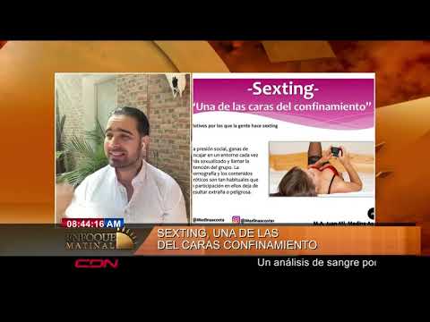 El experto en tecnología Juan Medina Acosta con el tema: Sexting, una de las caras del confinamiento