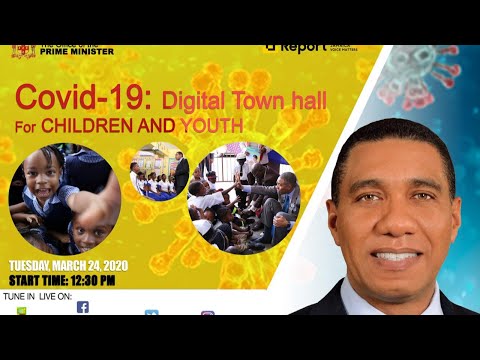 PM Digital Town Hall for Children & Youth - March 24 2020