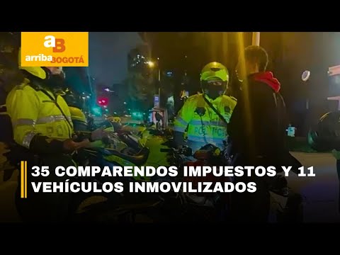 Varios comparendos y vehículos inmovilizados en operativos contra piques ilegales | CityTv