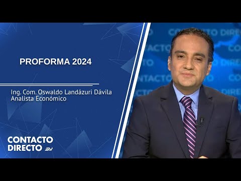 Entrevista con Oswaldo Landázuri - Analista económico | Contacto Directo | Ecuavisa