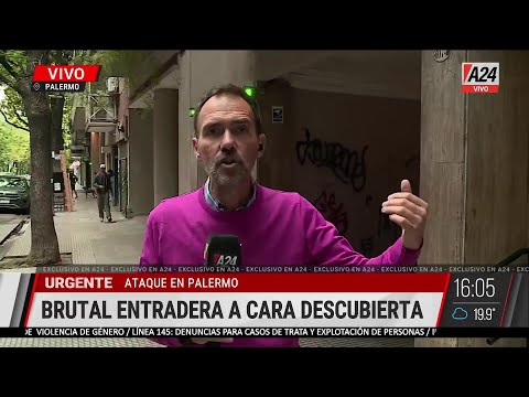 BRUTAL ENTRADERA EN PALERMO: ENTRARON MIENTRAS DORMÍAN Y LOS DESVALIJARON