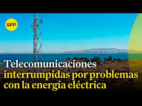 Servicios de telecomunicaciones son interrumpidas por problemas con la energía eléctrica