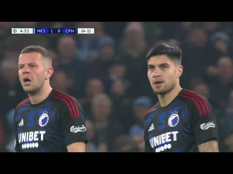 Manuel Akanji (5') Manchester City vs Copenhagen | UEFA Champions League RO16 Leg 2