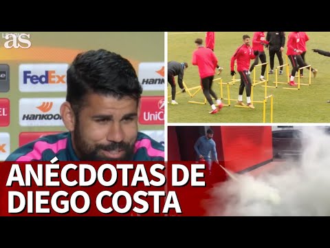 Troleos, balonazos, risas...se va el 'showman' del Atleti: los momentazos de Diego Costa