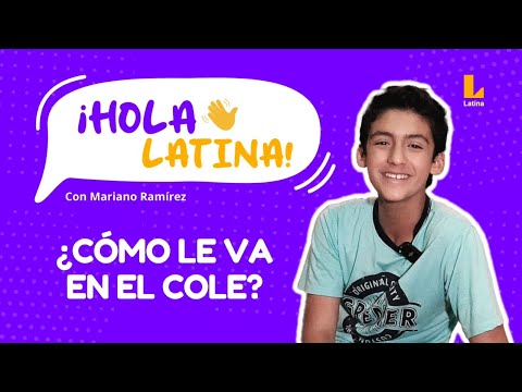 Mariano Ramírez, Vasco Seminario en Papá en Apuros, nos cuenta cómo le va en el cole| ¡HOLA LATINA!