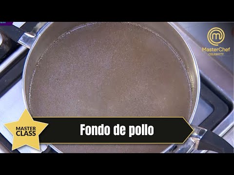 Cocina un rico fondo de pollo con el chef Jorge Rausch | MasterChef Celebrity