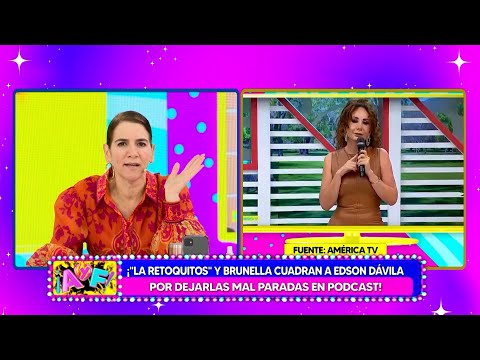 Amor y Fuego - JUL 26 -2/4-RETOQUITOS Y BRUNELLA CUADRAN A EDSON POR DEJARLAS MAL PARADAS | Willax