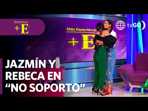 Jazmín Pinedo y Rebeca Escribens en versus de No soporto  | Más Espectáculos (HOY)