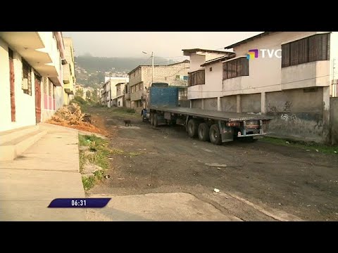 Santa Bárbara de Chillogallo: Vecinos piden el mantenimiento de las vías
