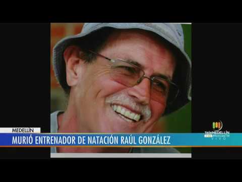 Murió entrenador de natación Raúl González - Telemedellín