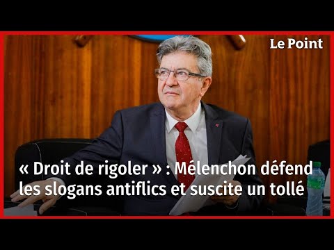 « Droit de rigoler » : Mélenchon défend les slogans antiflics et suscite un tollé