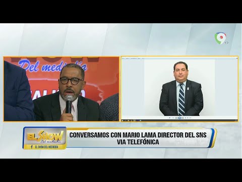 Mario Lama habla sobre lo que está sucediendo en el Hospital Moscoso Puello