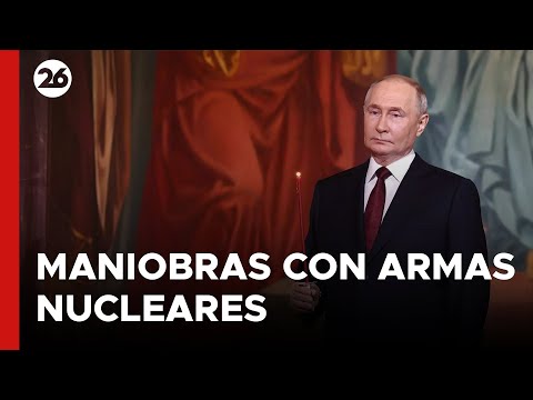 RUSIA | Putin ordena maniobras con armas nucleares