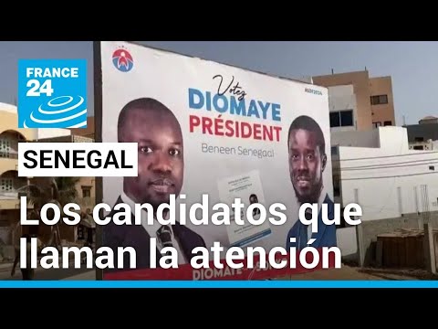 Los candidatos que lideran la intención de voto para las presidenciales en Senegal • FRANCE 24
