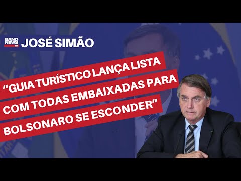 “Guia turístico lança lista com todas embaixadas para Bolsonaro se esconder” | José Simão