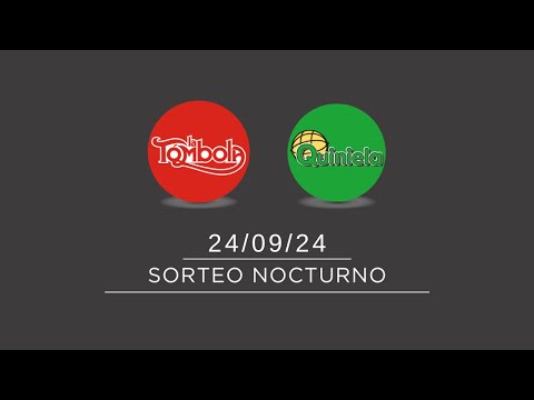 Sorteo Nocturno de Quiniela y Tómbola -24/09/2024