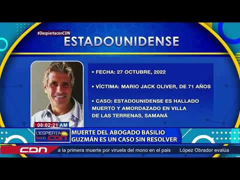 Casos sin resolver  en RD - Cristina Mendoza