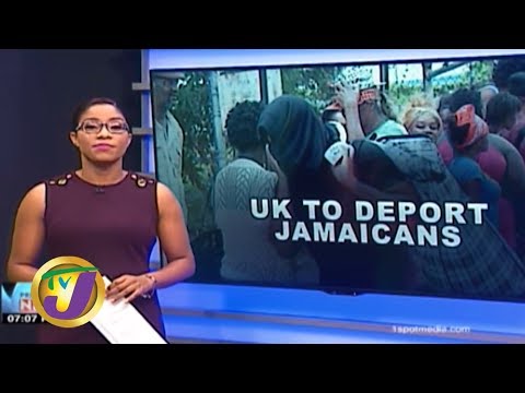 TVJ News: 50 Jamaicans to be Deported From the UK - February 6 2020