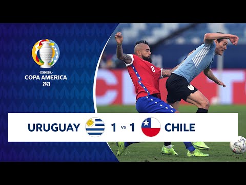 HIGHLIGHTS URUGUAY 1 - 1 CHILE | COPA AMÉRICA 2021 | 21-06-21