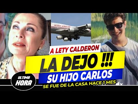 Hijo de Lety Calderon SE VA DE LA CASA!!! su hermano LUCIANO le Envia TRISTE MENSAJE??