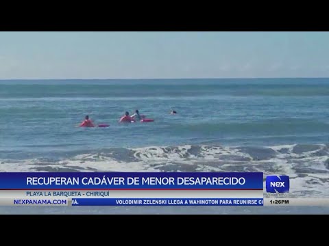 Recuperan cadaver de menor desaparecido en Playa La Barqueta