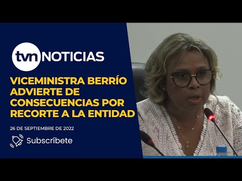 Viceministra Berrío advierte de consecuencias por recorte a la entidad