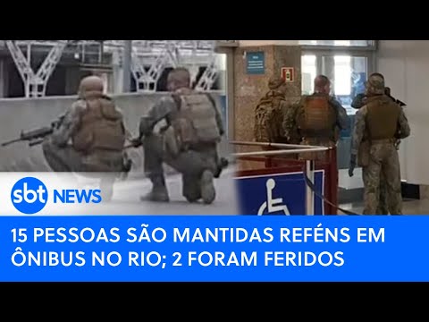 PODER EXPRESSO | Sequestrador mantém 15 reféns em ônibus em rodoviária do Rio