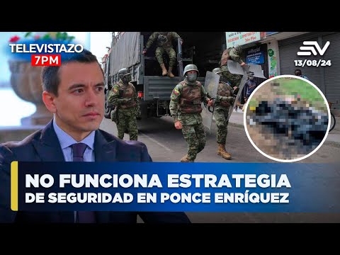 Estrategia de seguridad del Gobierno no funcionan en Ponce Enríquez #violencia | Televistazo #ENVIVO