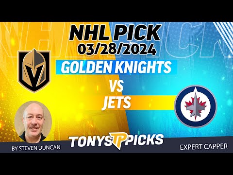 Vegas Golden Knights vs. Winnipeg Jets 3/28/2024 FREE NHL Picks and Predictions by Steven Duncan