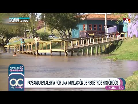 Algo Contigo - Paysandú en alerta por una inundación de registros históricos