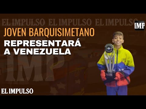 Joven barquisimetano representará a Venezuela en el Mundial de Karate en Italia #4Oct