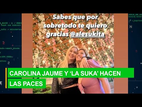Carolina Jaume se reconcilia con La Suka | LHDF | Ecuavisa