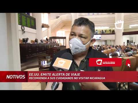 Estados Unidos emite alerta donde recomienda no viajar a Nicaragua