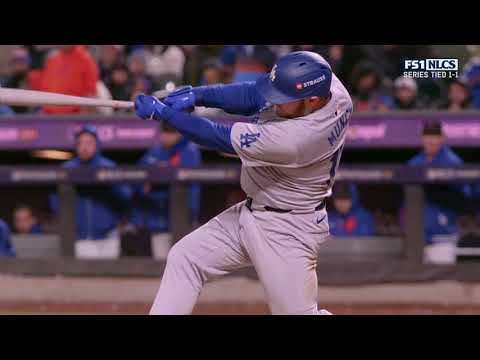 MAD MAX!! Max Muncy CRUSHES one for the Dodgers in NLCS Game 3!