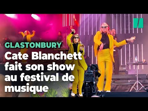 Cate Blanchett était la star du festival de Glastonbury grâce à ses pas de danse